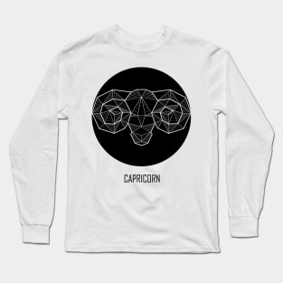 Capricorn - Geometric Astrology Long Sleeve T-Shirt